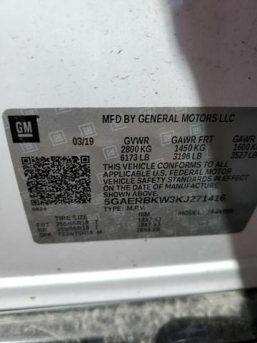 5GAERBKW3KJ271416 Buick Enclave Essence