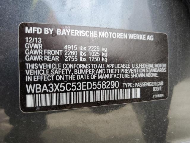 WBA3X5C53ED558290 BMW 328 XIGT