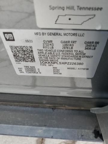 1GKKNPLSXPZ226380 GMC Acadia Denali