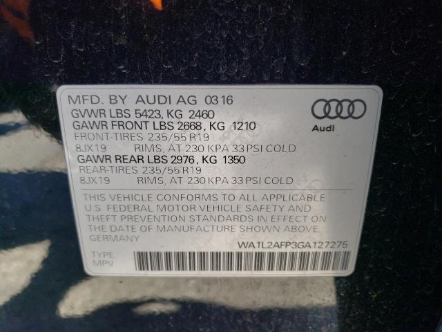 WA1L2AFP3GA127275 Audi Q5 Premium Plus
