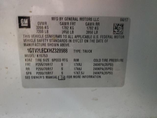 1GTV2LECXHZ328988 GMC Sierra K1500