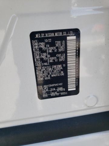 JN8AY2BA6P9401402 Nissan Armada Sl