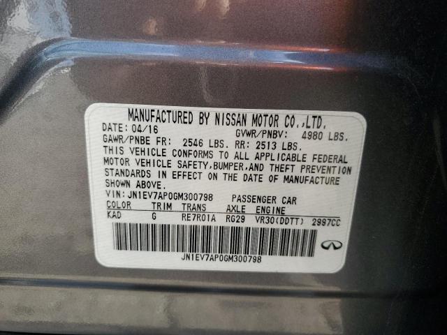 JN1EV7AP0GM300798 Infiniti Q50 Premium