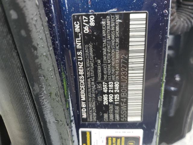 55SWF4JB0HU232772 Mercedes-Benz C 300