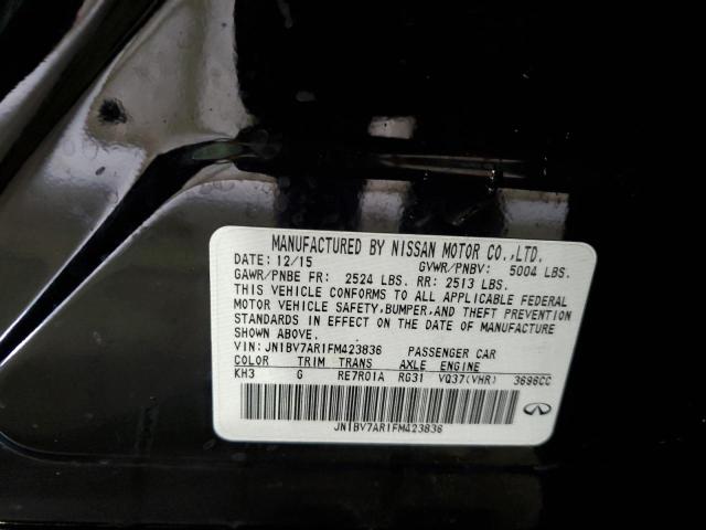JN1BV7AR1FM423836 Infiniti Q50 BASE