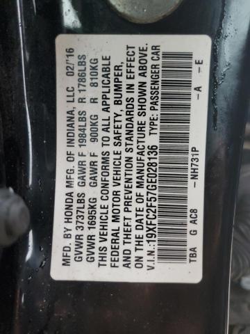 19XFC2F57GE028136 Honda Civic Lx