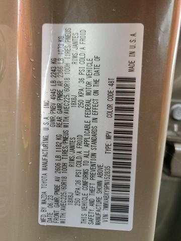 7MMVABXY9PN152835 Mazda Cx-50 Base