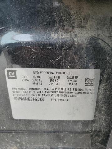 1G1PA5SH2E7420930 Chevrolet CRUZE LS