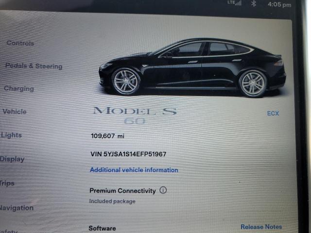 5YJSA1S14EFP51967 Tesla MODEL S