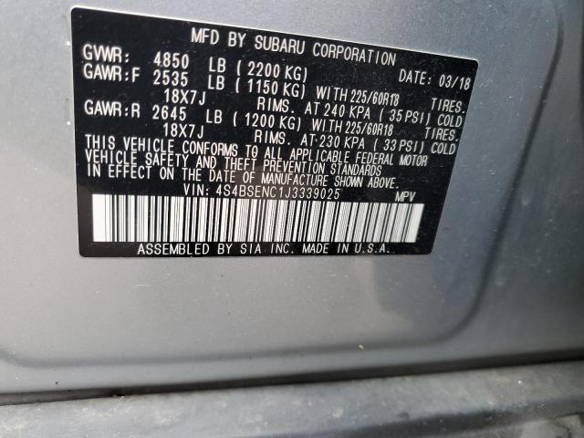 4S4BSENC1J3339025 Subaru Outback 3.6r Limited