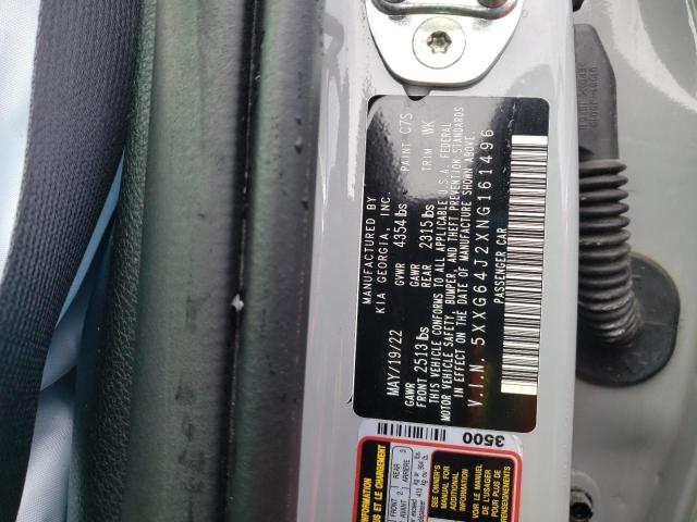 5XXG64J2XNG161496 KIA K5 GT LINE