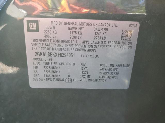 2GKALSEKXF6294061 GMC Terrain Slt