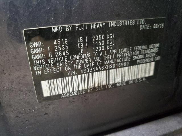 4S3BNAA6XH3016980 Subaru Legacy 2.5i