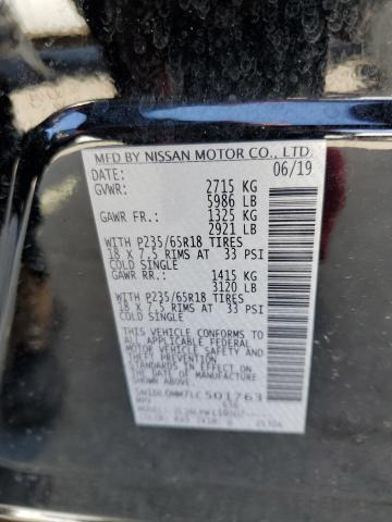 5N1DL0MM7LC501763 Infiniti QX60 LUXE