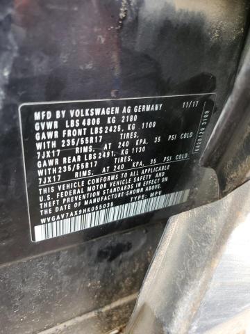 WVGAV7AX9HK055035 Volkswagen TIGUAN S