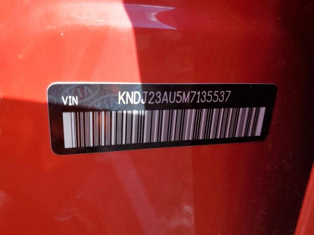 KNDJ23AU5M7135537 KIA SOUL LX