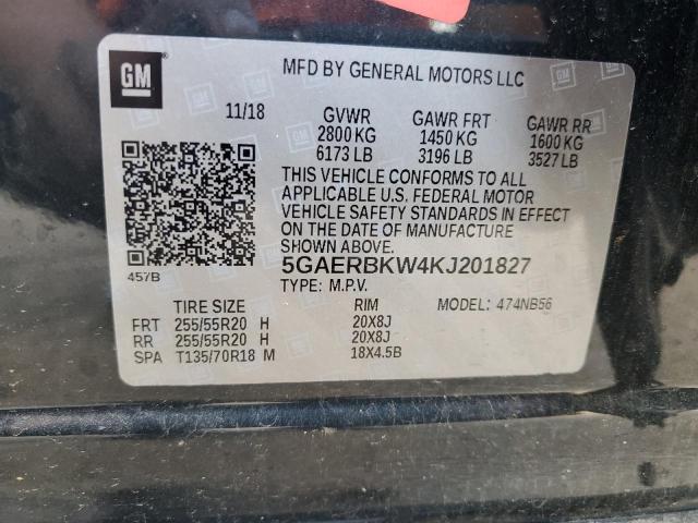 5GAERBKW4KJ201827 Buick Enclave Essence