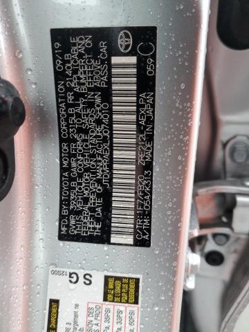 JTDVPRAEXLJ074010 Toyota COROLLA LE
