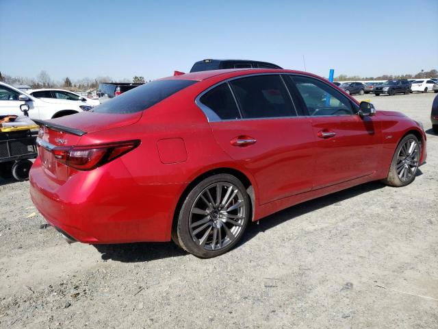 JN1FV7AP0JM461499 Infiniti Q50 Red Sport 400