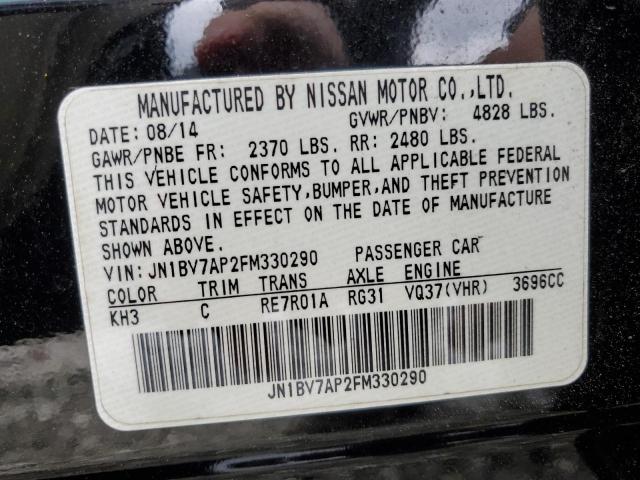 JN1BV7AP2FM330290 Infiniti Q50 BASE