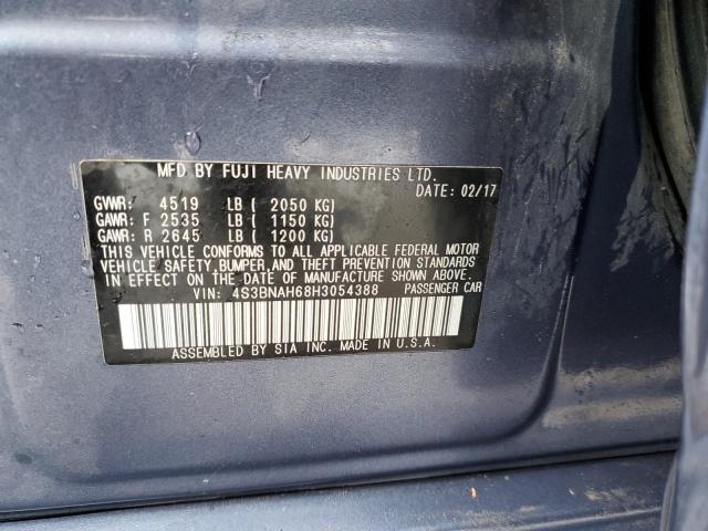 4S3BNAH68H3054388 Subaru Legacy 2.5i Premium