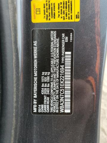 WBA3N7C51EK221694 BMW 428 I