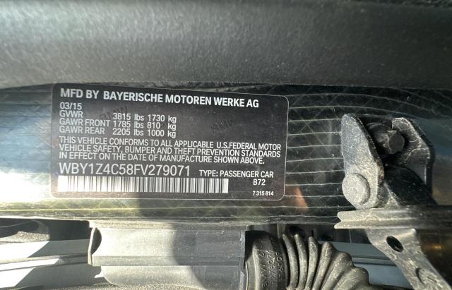 WBY1Z4C58FV279071 BMW I3 REX