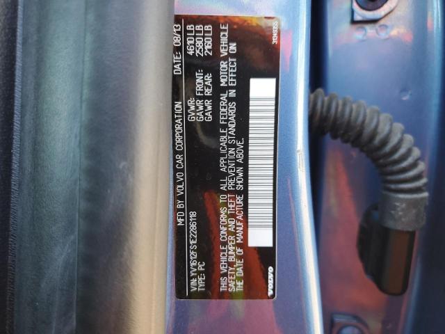 YV1612FS1E2286118 Volvo S60 T5