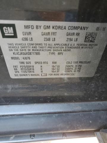 KL4CJASBXGB717805 Buick Encore