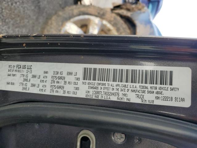 1C6RR7LT0GS204976 RAM 1500 Slt