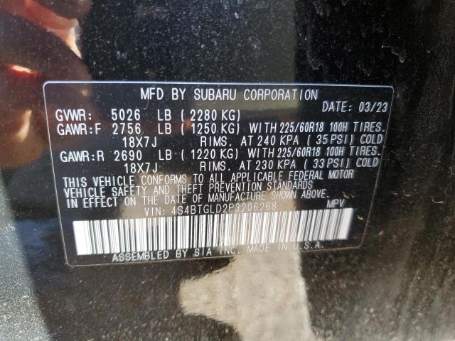 4S4BTGLD2P3206268 Subaru Outback Onyx Edition Xt