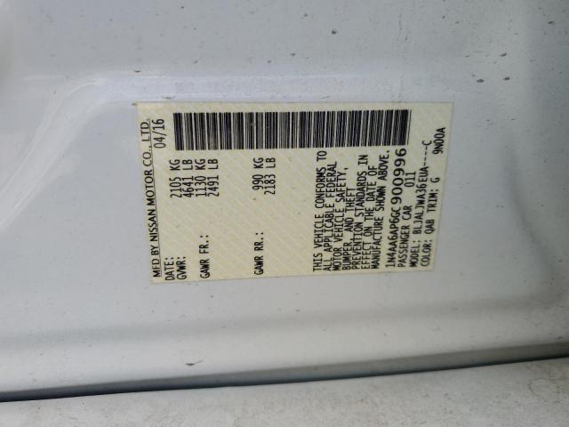 1N4AA6AP6GC900996 Nissan Maxima 3.5s