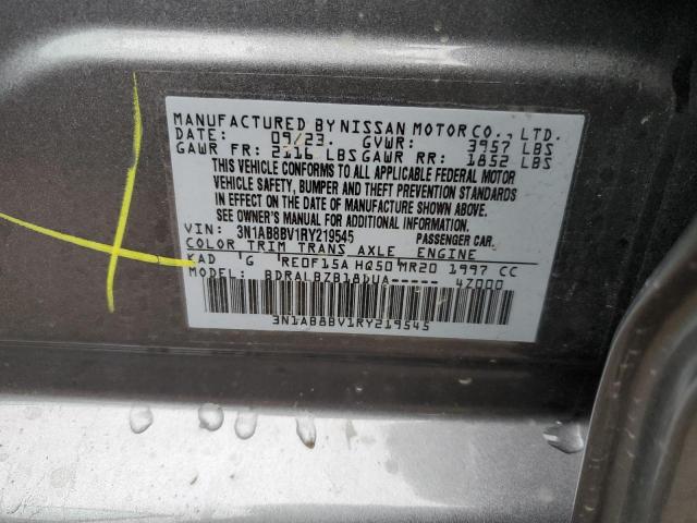3N1AB8BV1RY219545 Nissan SENTRA S