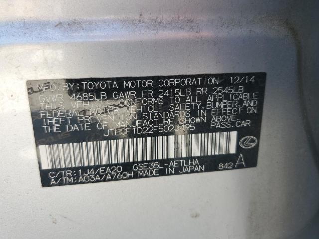 JTHCF1D22F5023495 Lexus IS 250