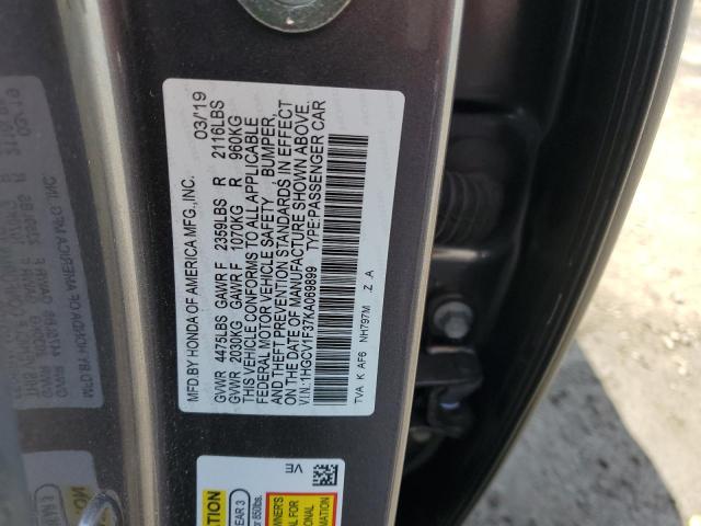 1HGCV1F37KA069899 Honda Accord Sport