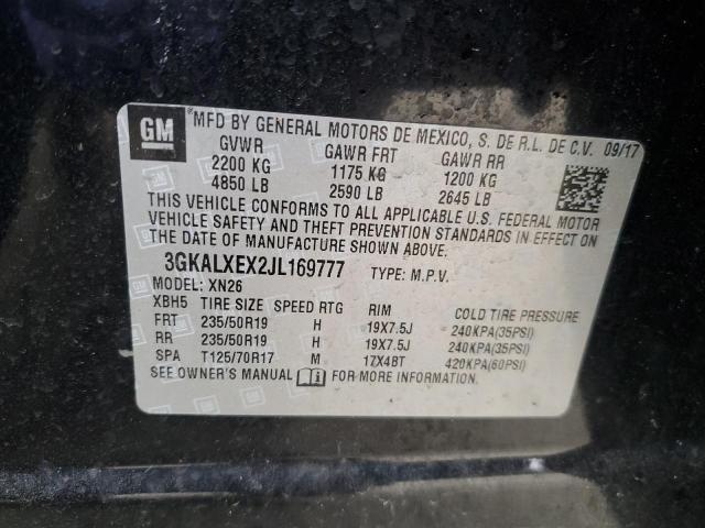 3GKALXEX2JL169777 GMC Terrain Denali