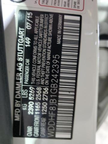 WDDHF8JB1GB242395 Mercedes-Benz E 350 4matic