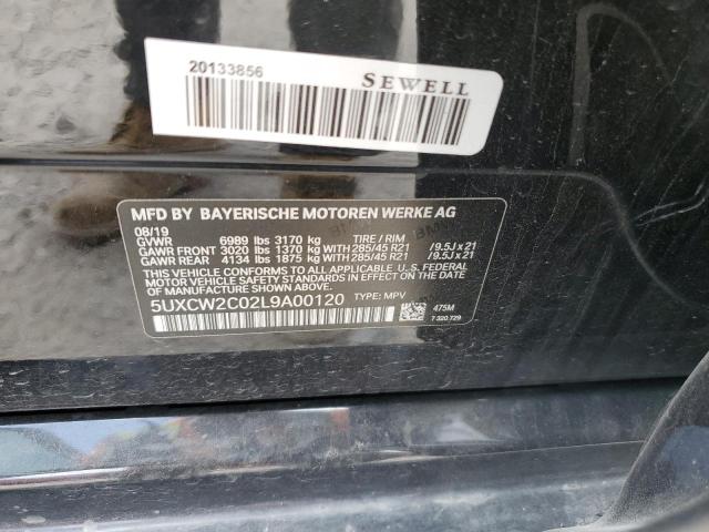 5UXCW2C02L9A00120 BMW X7 Xdrive40i