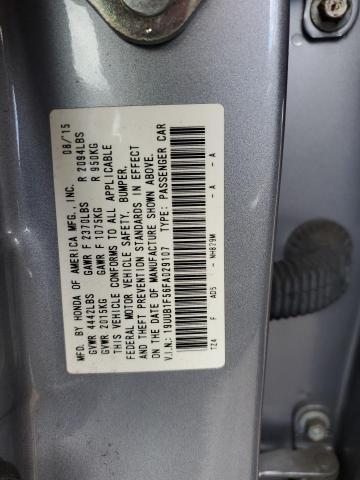 19UUB1F56FA029107 Acura TLX TECH