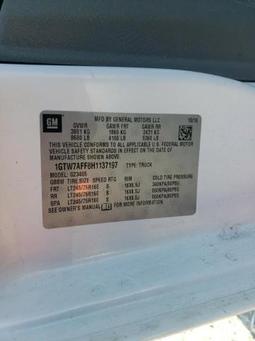 1GTW7AFF8H1137197 GMC Savana G2500