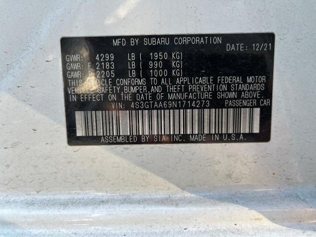 4S3GTAA69N1714273 Subaru Impreza