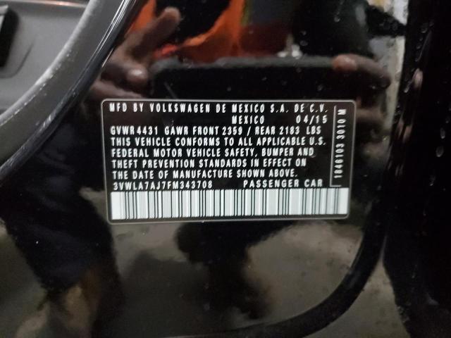 3VWLA7AJ7FM343708 Volkswagen JETTA TDI