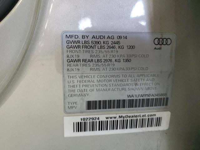 WA1LFAFPXFA045868 Audi Q5 Premium Plus