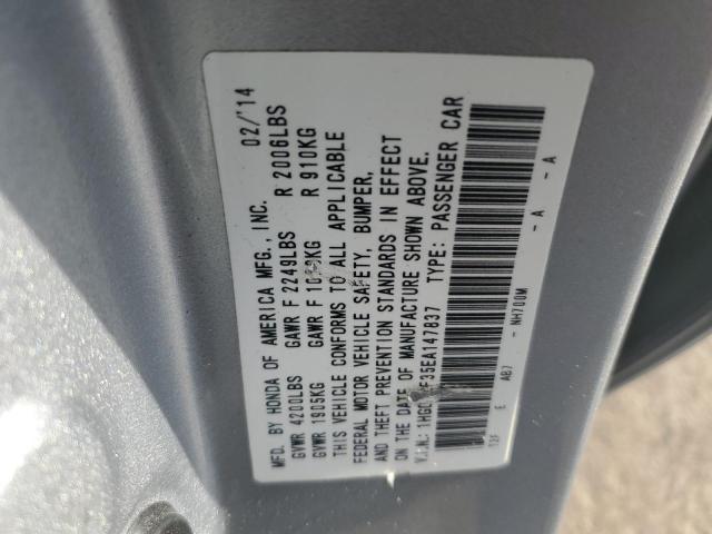 1HGCR2F35EA147837 Honda ACCORD LX
