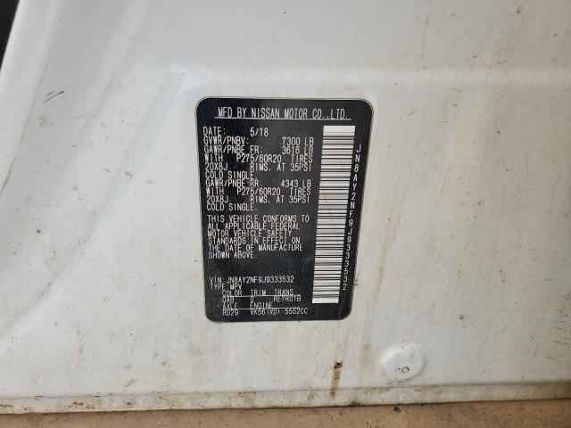 JN8AY2NF9J9333532 Nissan Armada Platinum