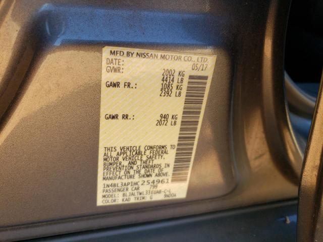 1N4BL3AP1HC254961 Nissan Altima 3.5sl