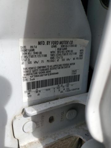 1FT8W3BT0FEB59946 Ford F350 Super Duty