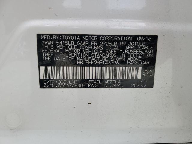 JTHBL5EF2H5143796 Lexus LS 460