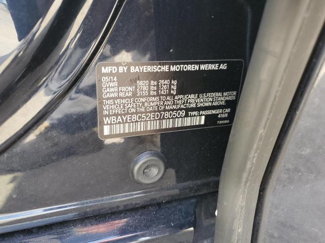 WBAYE8C52ED780509 BMW 750 LI
