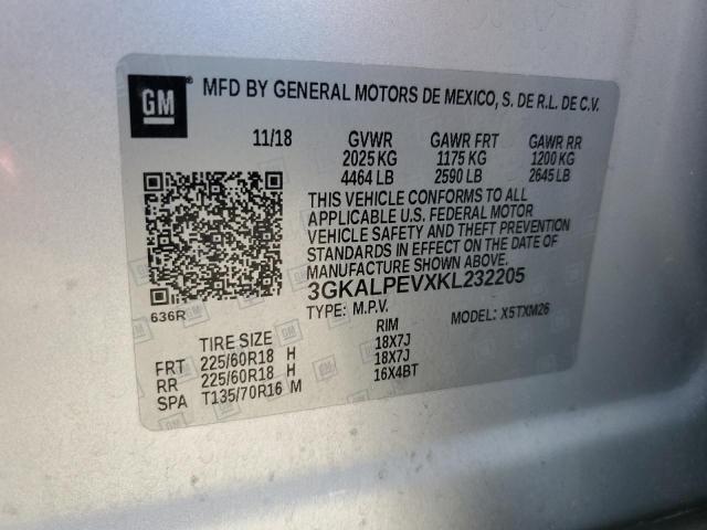 3GKALPEVXKL232205 GMC Terrain Slt